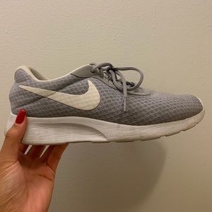 Grey Nike Roshe sneaker